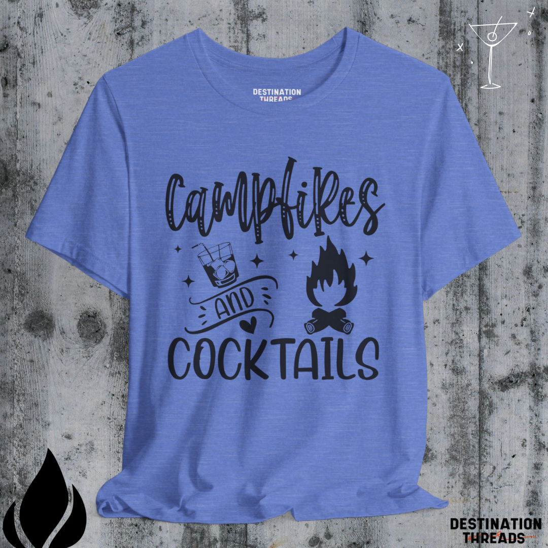 Campfire and cocktails T-Shirt