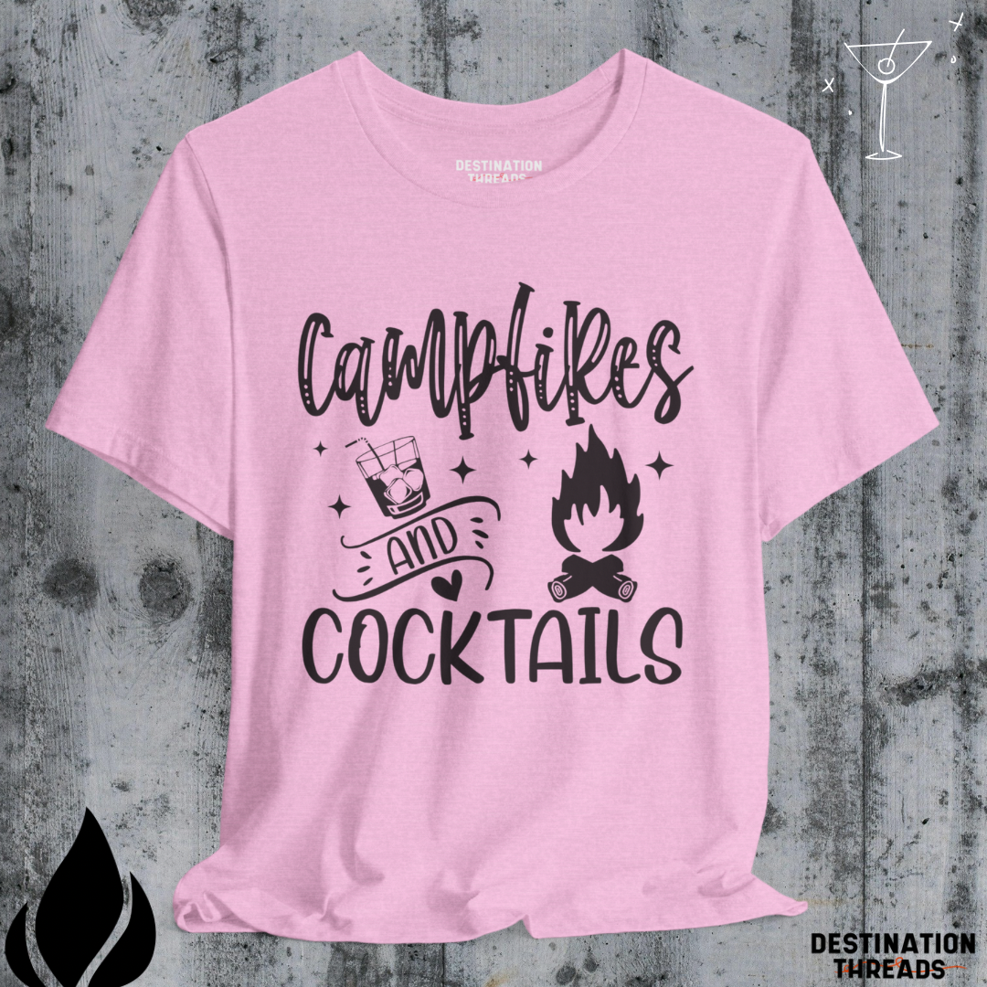 Campfire and cocktails T-Shirt