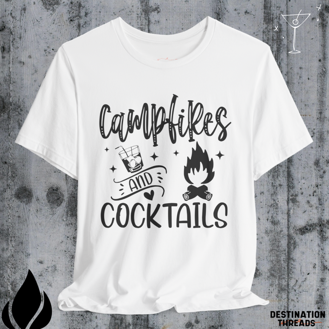 Campfire and cocktails T-Shirt