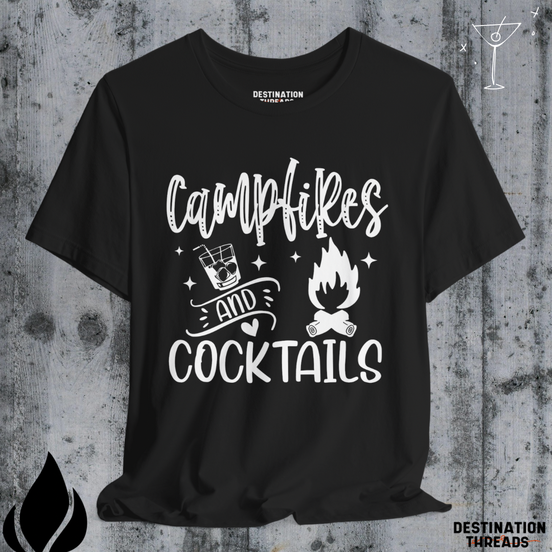 Campfire and cocktails T-Shirt