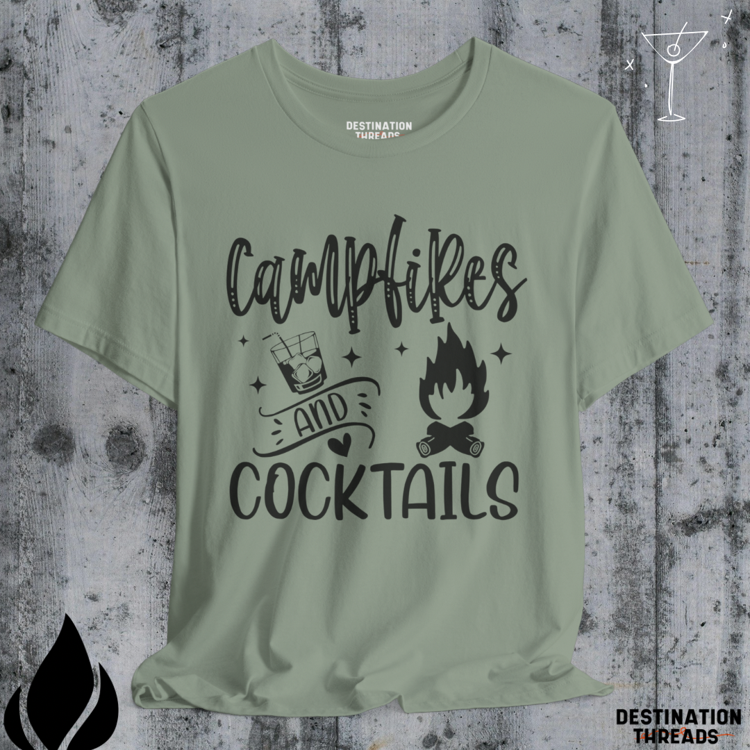Campfire and cocktails T-Shirt