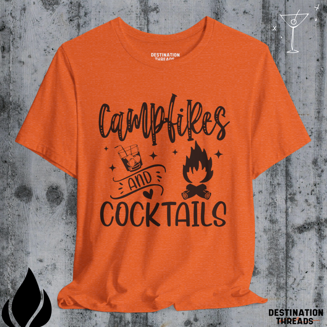 Campfire and cocktails T-Shirt