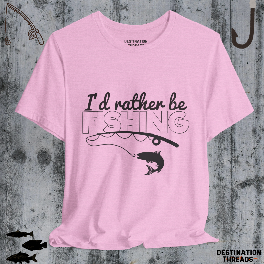 I’d rather be fishing T-Shirt