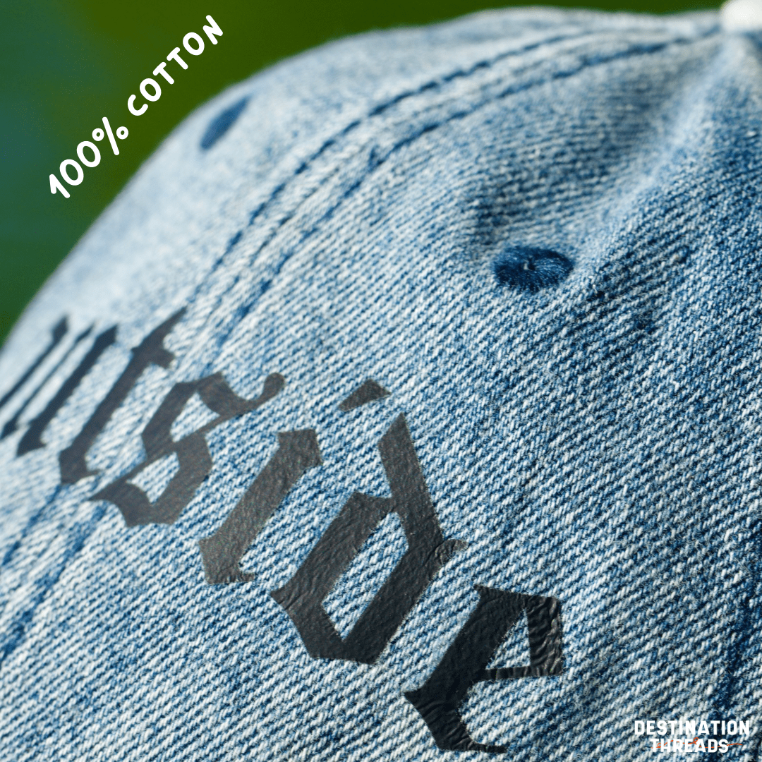 Jean jacket Blue Outside Hat