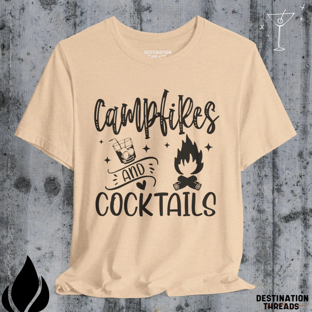 Campfire and cocktails T-Shirt