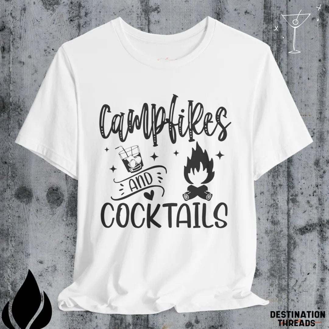 Campfire and cocktails T-Shirt