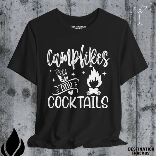 Campfire and cocktails T-Shirt