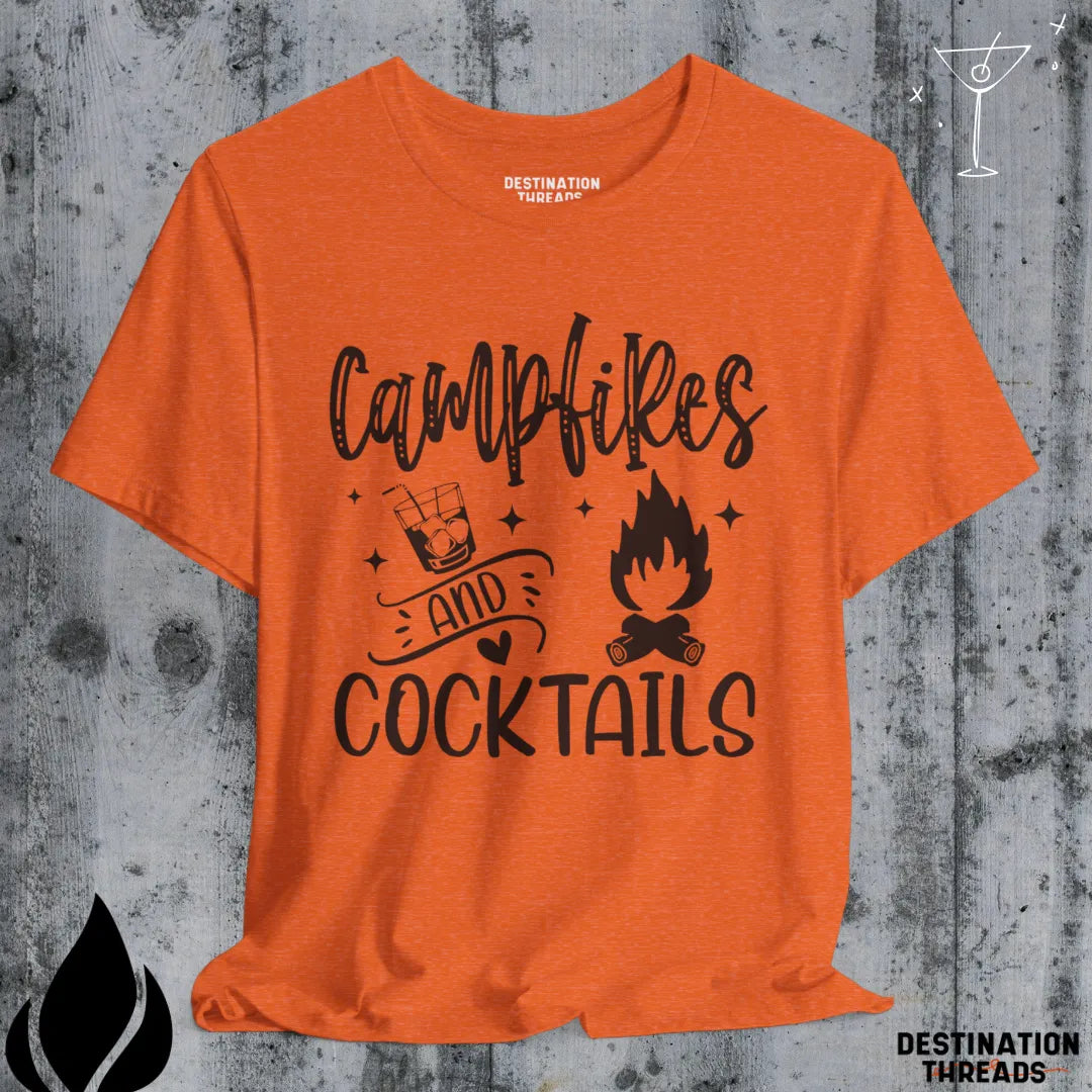 Campfire and cocktails T-Shirt