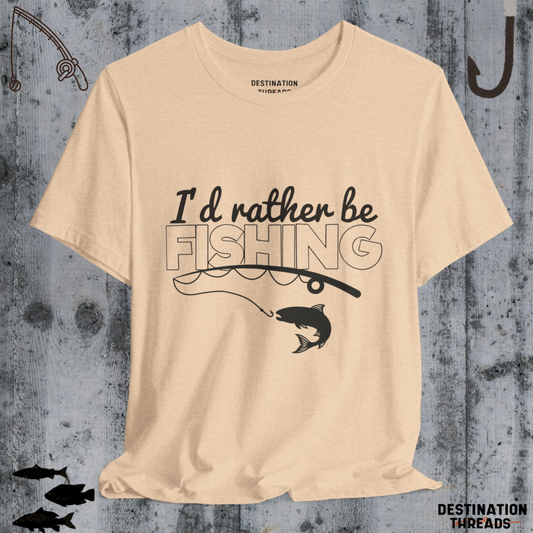 I’d rather be fishing T-Shirt