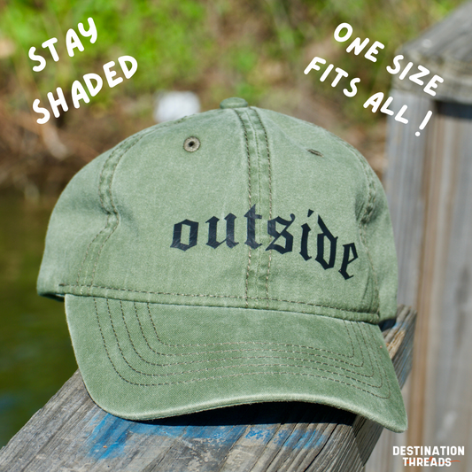 Seaweed green Outside Hat