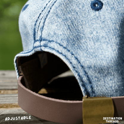 Jean jacket Blue Outside Hat